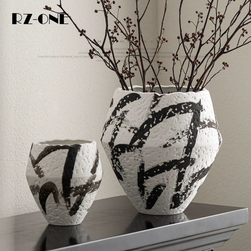 Керамическая ваза ручной работы Xianjianjianjianjin глиняная горшка в японском стиле мягкая цветочная ваза для гостиной