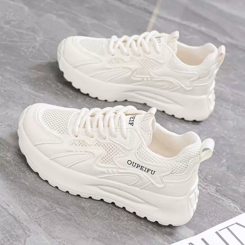 Брендовые дышащие туфли для папы нестандартного размера для женщин, летние легкие спортивные повседневные туфли, нескользящие кроссовки на мягкой подошве