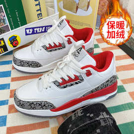 男女棉鞋秋冬季气垫篮球鞋ins潮流青少年男生运动板鞋学生超火鞋