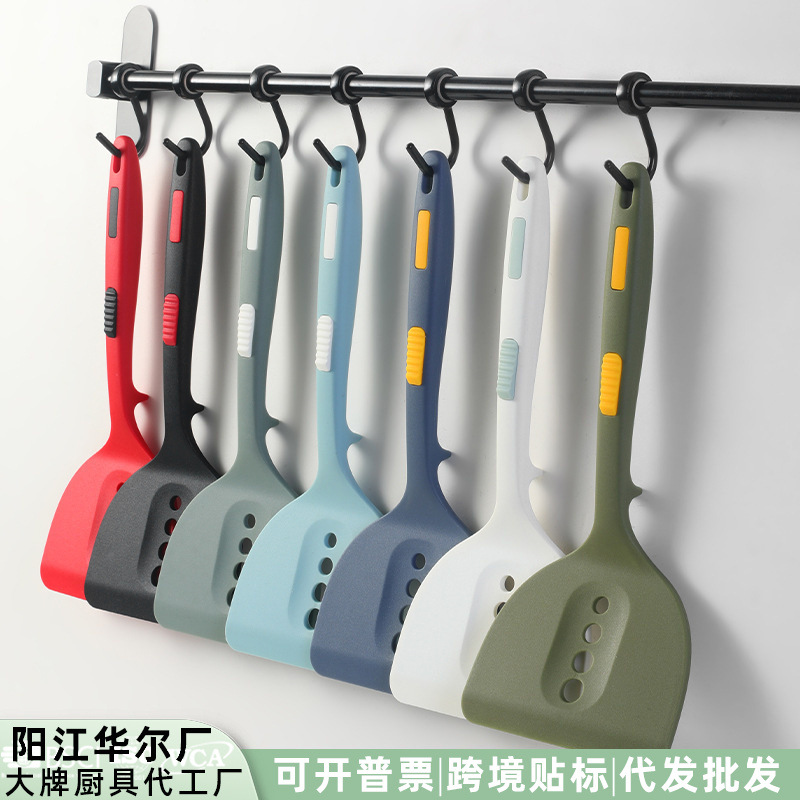 现货新品硅胶玉子烧铲子不粘锅烹饪铲子铁板烧煎铲宽口披萨牛扒铲