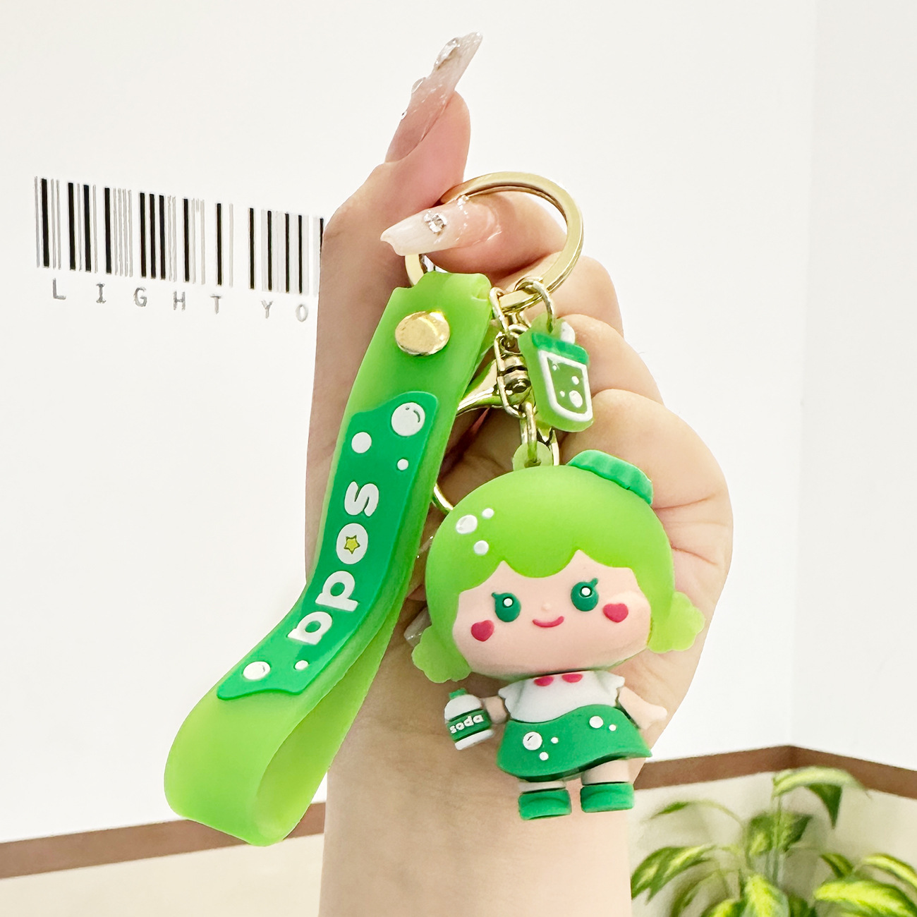 Venta directa de fábrica llavero colgante pequeño muñeca tridimensional llavero de coche mochila escolar colgante puesto al por mayor productos pequeños