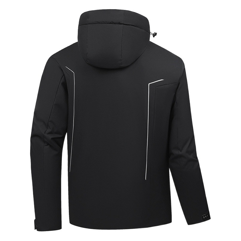 2023 Invierno nuevo abrigo de algodón acolchado para hombres a prueba de viento impermeable antiestático a prueba de humedad a prueba de aceite a prueba de frío anti-decoloración más tamaño Abrigo acolchado de algodón