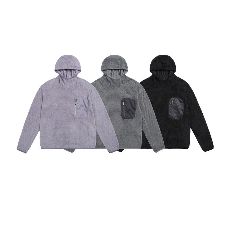 Shibuya Element Outdoor Camping Style Fleece Top Casual Hooded Sweatshirt Men's and Women's Jacket Ow5213