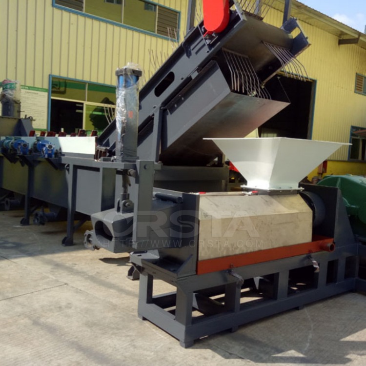 垃圾废料大棚地膜清洗粉碎分离机，柯达机械废膜清洗去杂质机