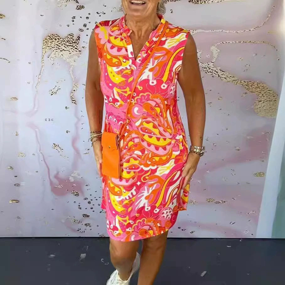 2024 Летняя женская одежда Amazon трансграничное платье