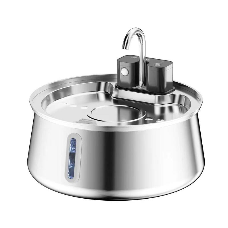 Amazon's Best-Selling 4L Wireless Sensor Pet Water Dispenser Infrared Stainless Steel Water Feeder for Cats, Direct from the Manufacturer Amazon's Best-Selling 4L Wireless Sensor Pet Water Dispenser Infrared Stainless Steel Water Feeder for Cats, Direct from the Manufacturer