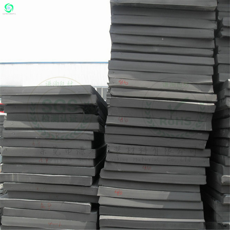 厂家现货供应 45度黑色eva板材 50度黑色海绵硬质材料