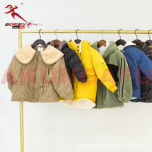 热销儿童冬衣二手冬季混合男女童装羽绒服加厚保暖Used Clothes