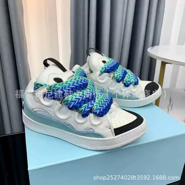 Foreign Trade Cambodia Vietnam High-Heeled New Classic Style Dad Shoes Thick-Soled Lace-Up Comfortable Old-Style Skateboard Shoes