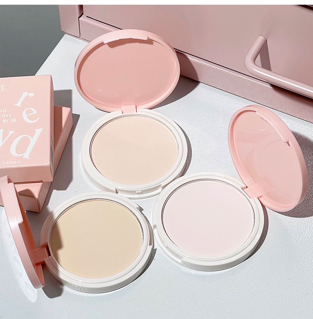 CACE's new powder, Soft Mist Powder compact, three-color pseudo-natural makeup, setting, velvet contouring, cross-border makeup on Xiaohongshu undefined