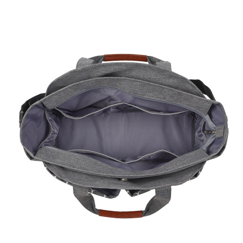 New hand-held one-shoulder mommy bag with printed geometry and pacifier bag for mother and baby travel outdoor mommy bag