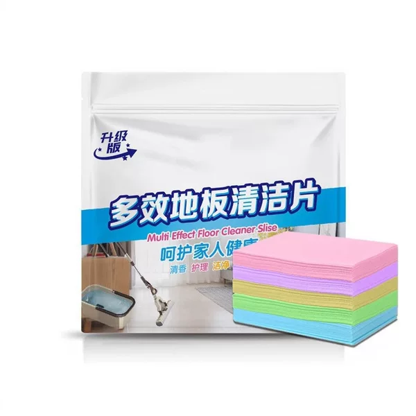 Wood Floor Cleaning Tablets, Floor Tile Cleaner, Multi-Effect Tile Powerful Stain Remover, Floor Wax for Home Use