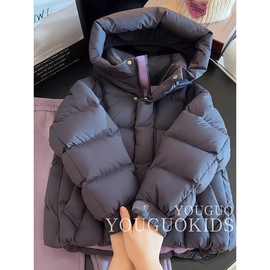 女童棉服冬装2025新款洋气儿童加厚冬季羽绒棉衣韩版保暖棉袄时尚