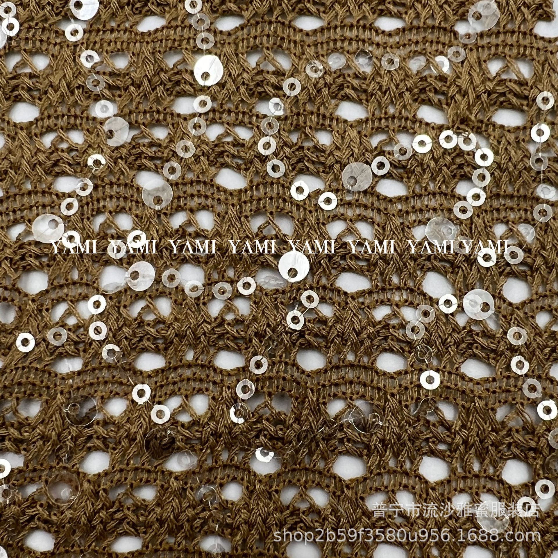 Tejido de malla bordado al por mayor nuevo tejido de malla chino hueco sequinado material de ropa turbante retrógrado tela de mesa transfronteriza