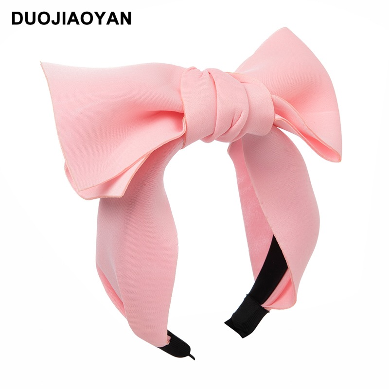 Oversized Bow Headband Premium Stereoscopic Hair Accessories_voghion.com