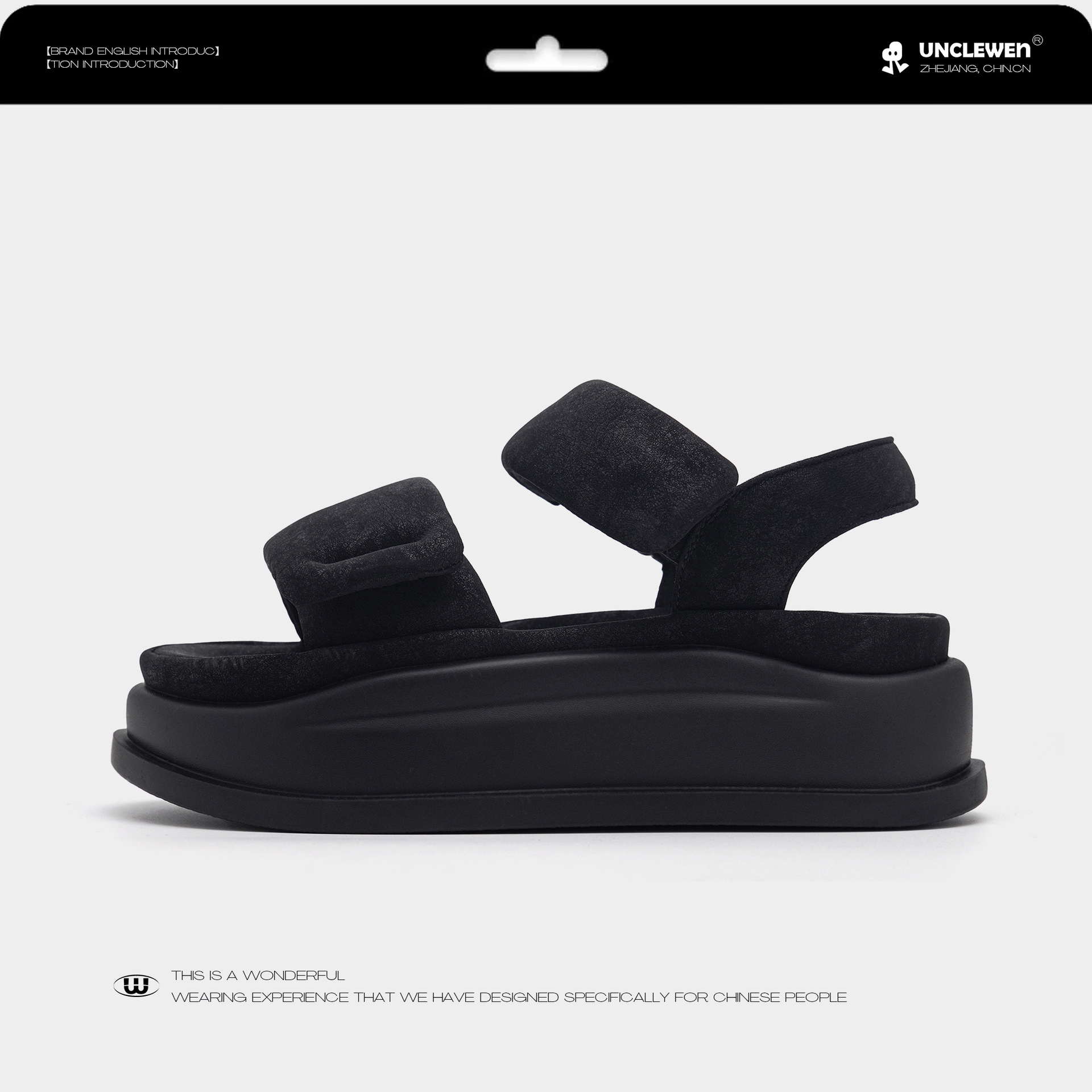 La marea no es sur ~ Island puff sandalias de plataforma para mujer para llevar 2025 verano nuevo estilo sandalias deportivas de playa para mujer