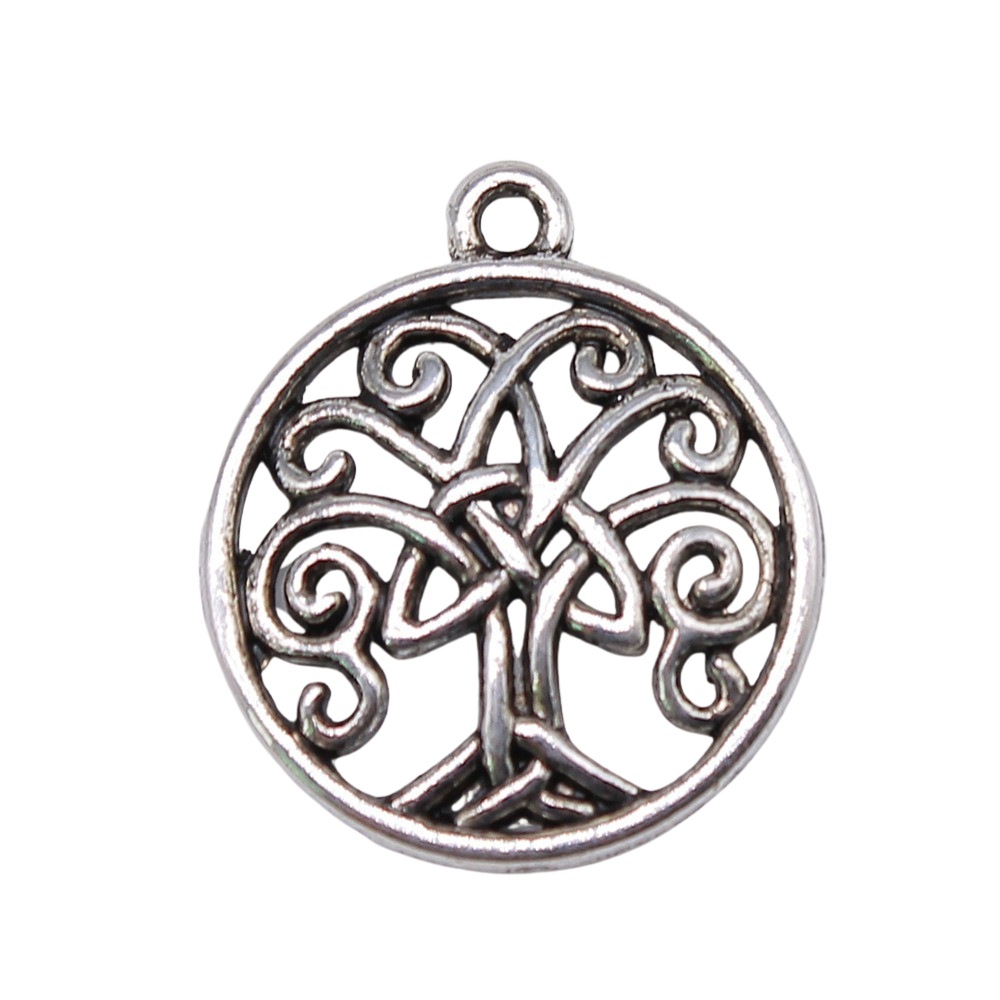 1 Piece Retro Simple Style Tree Alloy Plating Pendant Jewelry Accessories display picture 3