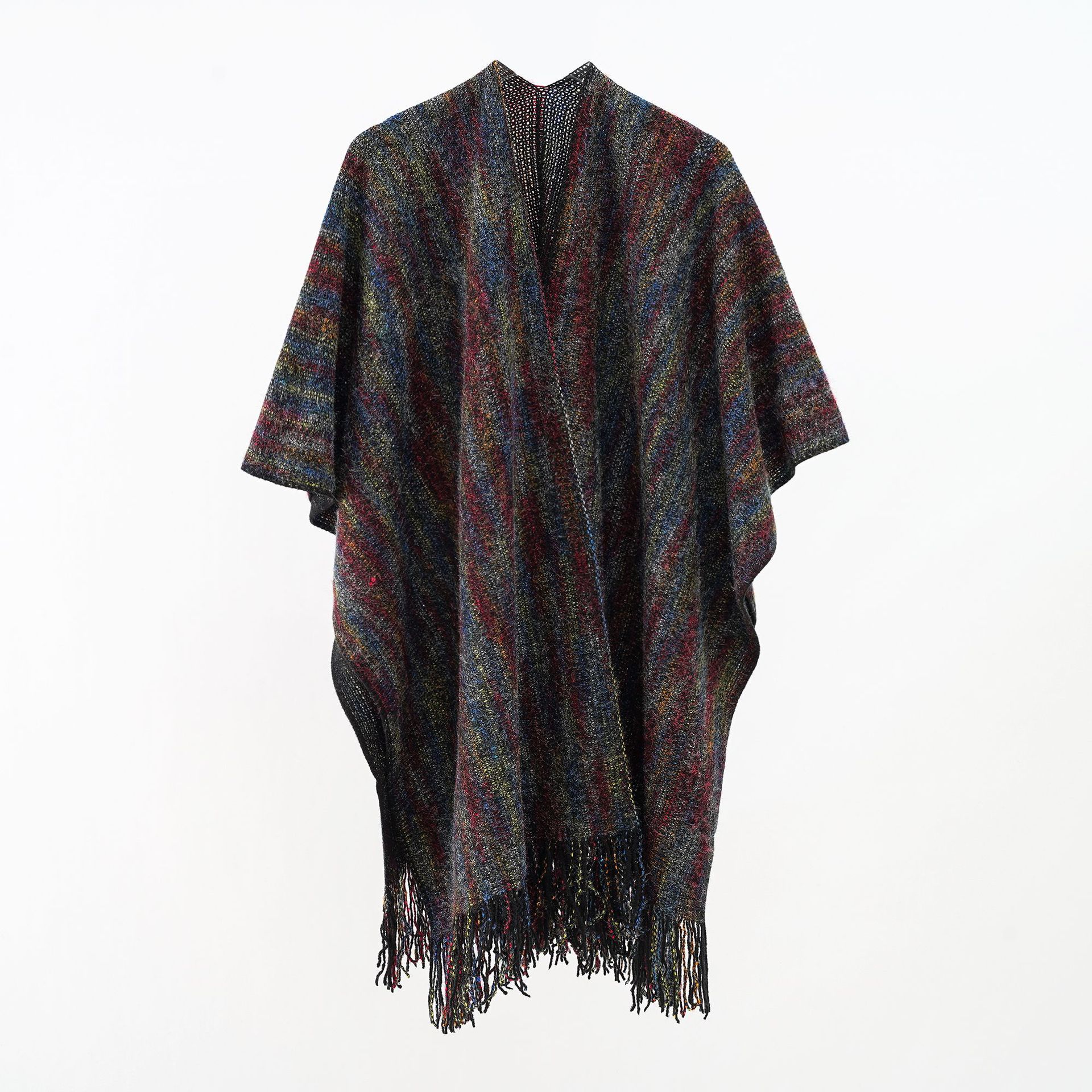 2023 nuevo verano europeo y americano playa tie-dyed estilo indio algodón mujeres chal