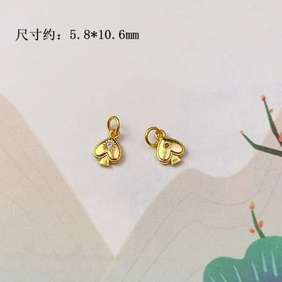 Zərgərlik ara hissələri – Accessories S925 Silver Gold-Plated Small - love-money