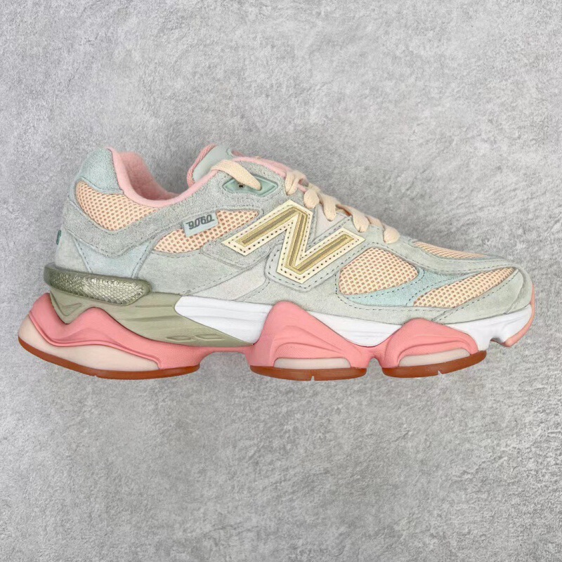 莆田工場ピュアオリジナル nb9060 お父さん靴男性と女性のカップルレトロランニングシューズ韓国スタイルスポーツアウトドアシューズ|undefined