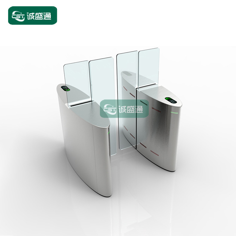 不锈钢人行通道闸景区地铁工厂智能人脸识别摆闸出入口机工厂闸机