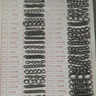 Factory direct chain jewelry boutique electroplated metal round wire cross 0 chain necklace tail chain bracelet manufacturers straight