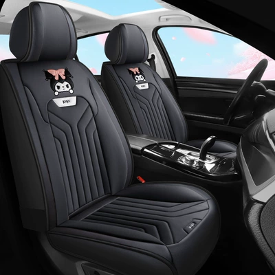 24 years new all-inclusive full leather Seat cushion, seat cover - standard-version-classic-black-split-head