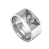 Ring stainless steel, jewelry for beloved suitable for men and women, Birthday gift