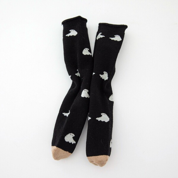 Children's socks 2023 autumn and winter New Cartoon towel socks straight piled socks Terry socks home floor socks baby