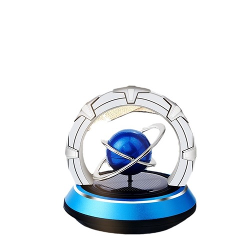 Solar car aromatherapy rotating planet galaxy globe car perfume ornaments decorative fragrance cross-border