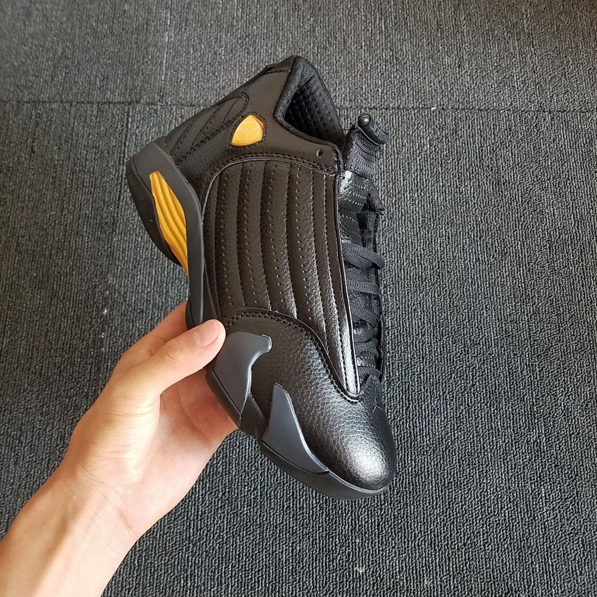 Zapatos de baloncesto puros original aj14 Joe14 rojo Ferrari retro versátil zapatos deportivos para hombres y mujeres