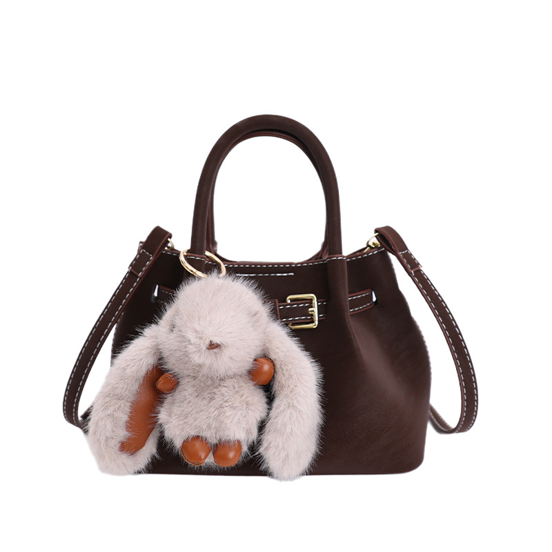 Borsa a secchiello vintage donna, borsa a tracolla elegante da lavoro_voghion.com