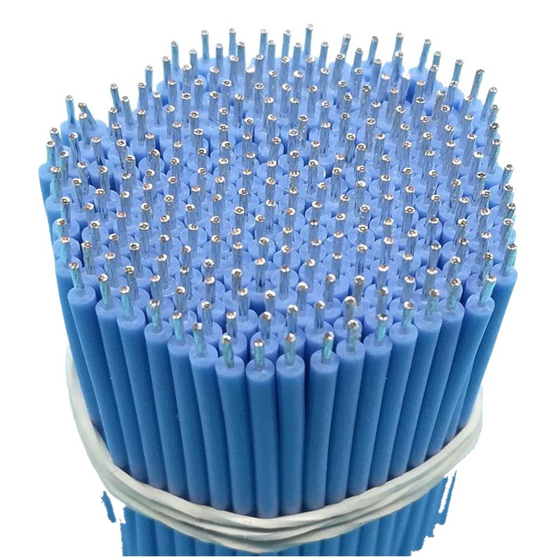 Заводская медная перемычка с прямыми поставками U-образная печатная плата короткое замыкание электронная формовочная Перемычка прямая 0,4/0,5/0,6 мм