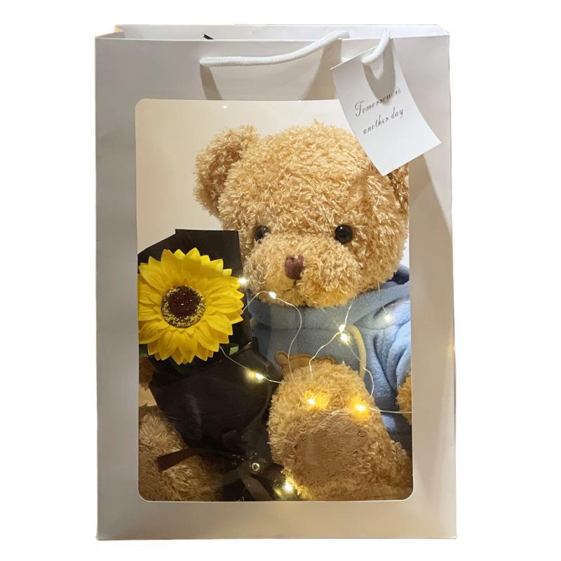 Oso de peluche Osito Muñeca Muñeca Muñeca de trapo Juguete de peluche Día del niño Día de San Valentín chino Regalo de cumpleaños femenino