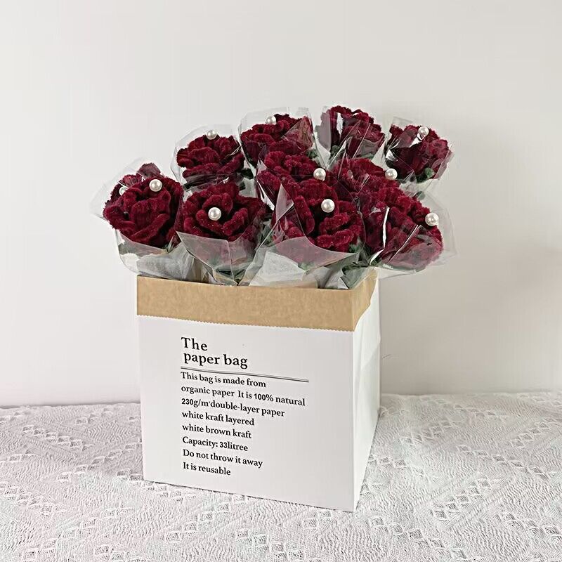 80g Weight bouquet Event & Party Supplies 1 Piece Quantity Daily, Festival Occasion Preserved fresh flower Material Rose, Flower Pattern Romantic, Simple Style Style Romantic Simple Style Rose Flower Preserved Fresh Flower Artificial Flowers 3