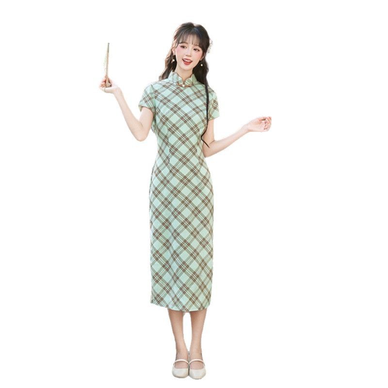 Long summer fashionable cheongsam