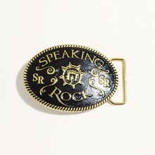 欧美西部复古合金皮带扣头锌合金男皮带扣腰带扣跨境供应现货批发