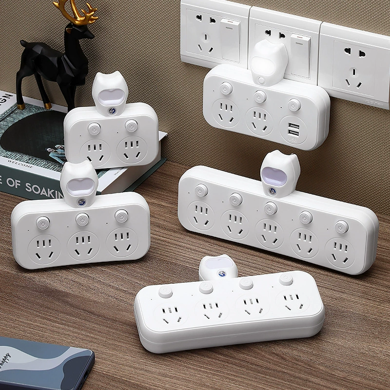 Power socket converter plug home use porous socket plug -in wiring board converter