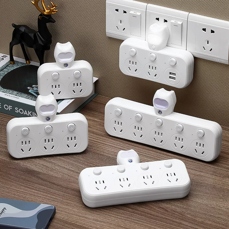 Power socket converter plug home use porous socket plug -in wiring board converter