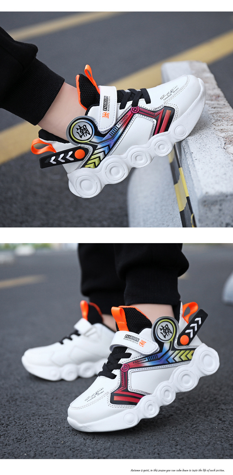 2021 Spring And Autumn New Children's Mesh Sports Casual Shoes Korean Cartoon Baby Shoes display picture 4