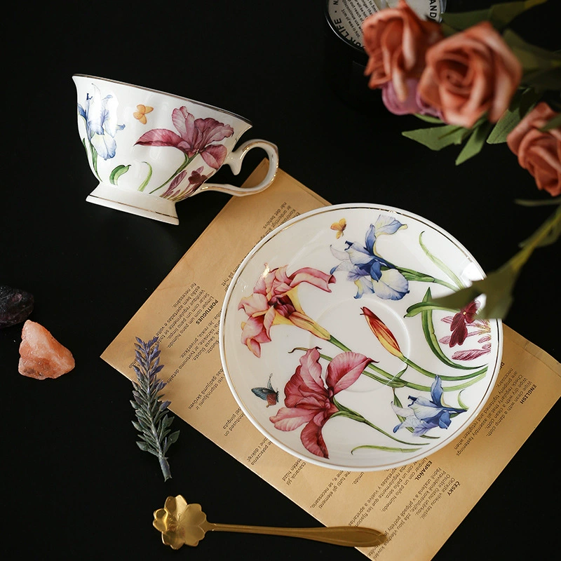 Sophisticated high quality ceramic afternoon tea for home use, tea cup