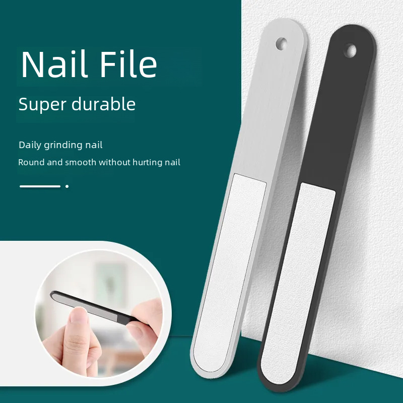 black file stainless steel for nails