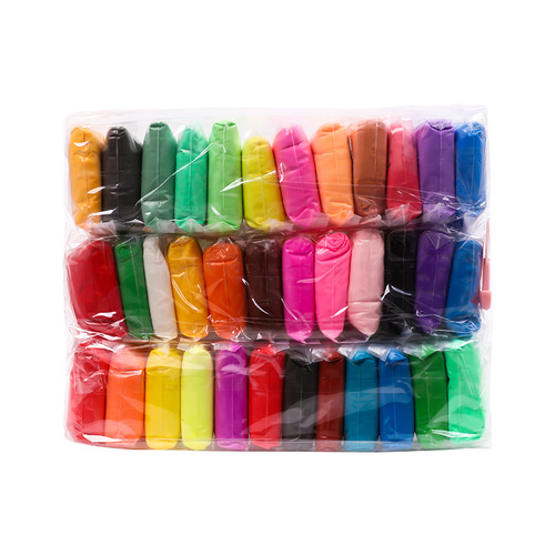 Children's safe non-toxic ultra-light clay colored mud clay 24 colors 36 space mud handmade diy light mud girl toys