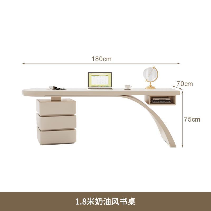 1.8m 크림스타일 책상