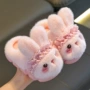 保暖女童厚底冬季棉拖鞋
