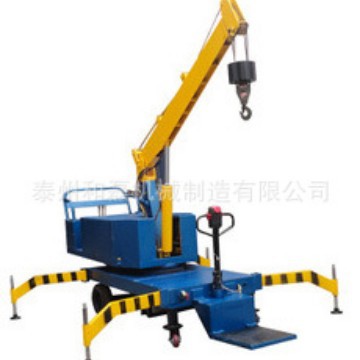 和磊直销电动液压旋转吊车  FDC全自动旋转吊车 移动液压小吊机