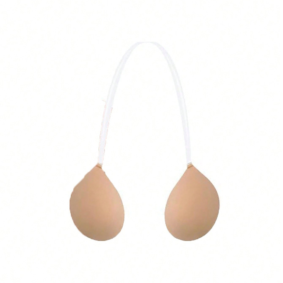 둥근 컵 홀터넥 스킨 컬러