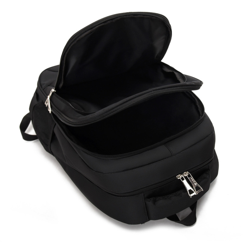 批发双肩包男背包 高中大学生书包护脊减负 商务电脑包大容量背包