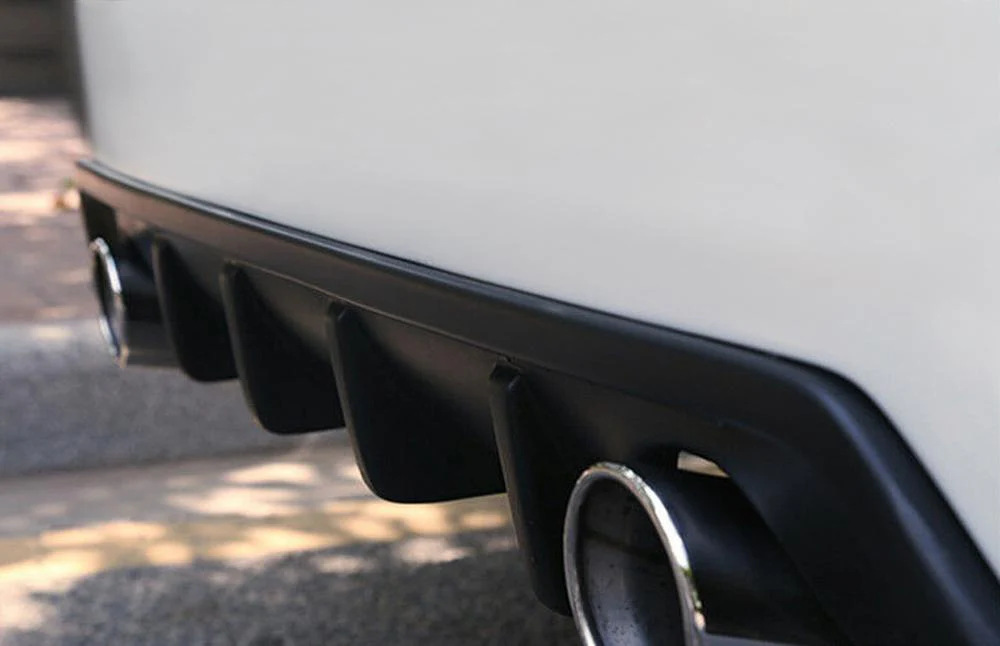 Suitable for 2016-2018 Civic Classic Rear Lip Matte Black Car Modification Personalized Factory Accessories