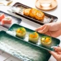 家用日式渐变长方形寿司盘
